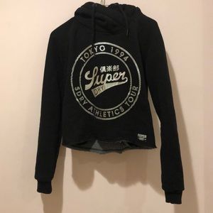 Superdry cropped hoodie
